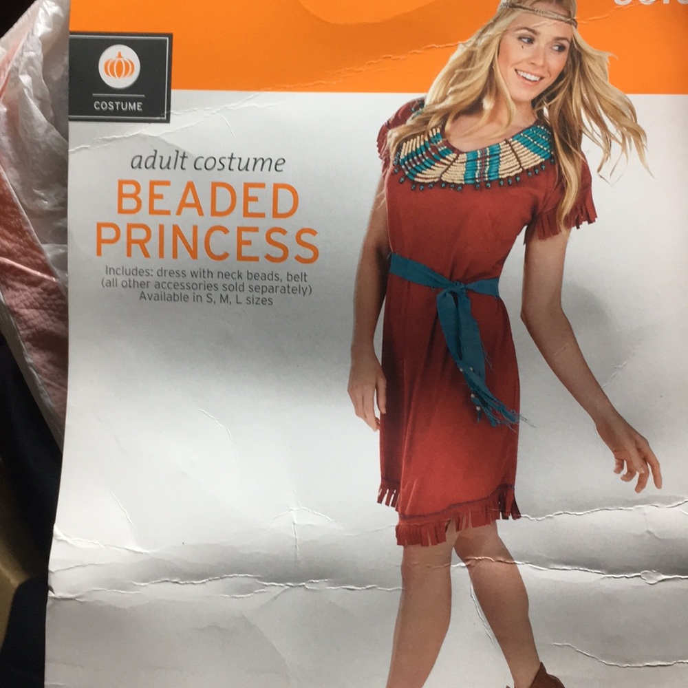 *SOLD* Beaded Halloween Princess costume